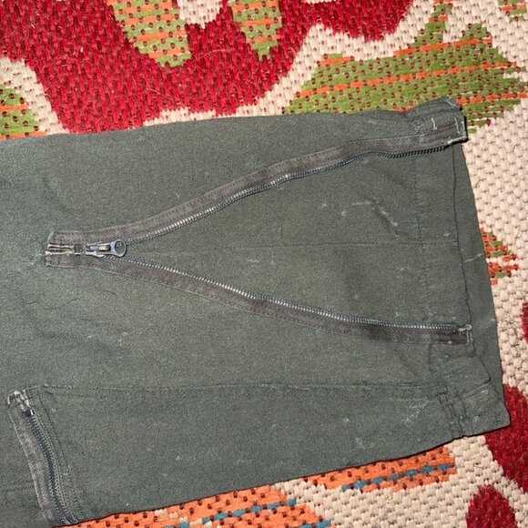 Real USAF Pilot Flight Suit Jumpsuit 70s Vtg CWU-27/P L Reg irlift Vietnam Era - Picture 10 of 12